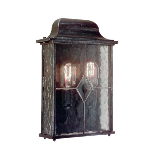 Elstead WEXFORD black outdoor wall lamp