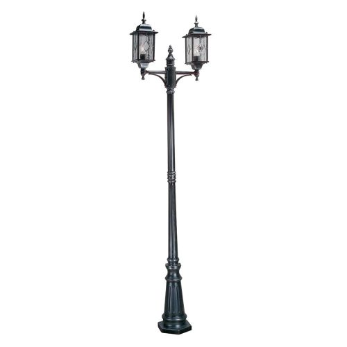 Elstead WEXFORD black outdoor floor lamp