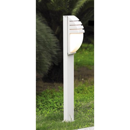 Italux Decora white outdoor wall lamp