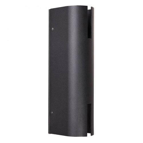 Italux Rovigo black outdoor wall lamp