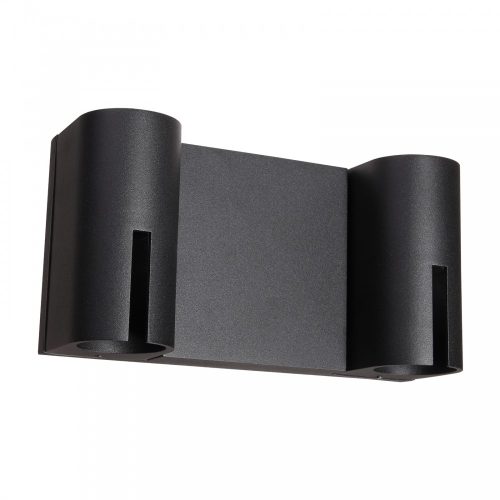 Italux Rovigo black outdoor wall lamp