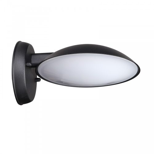 Italux Piombino black outdoor wall lamp