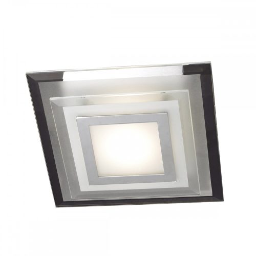 Italux Bianca Square white ceiling lamp