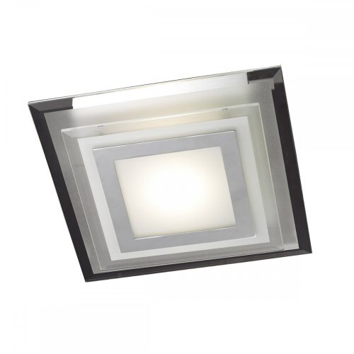 Italux Bianca Square white ceiling lamp