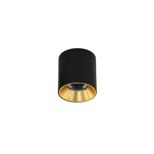 Italux Altisma black ceiling lamp