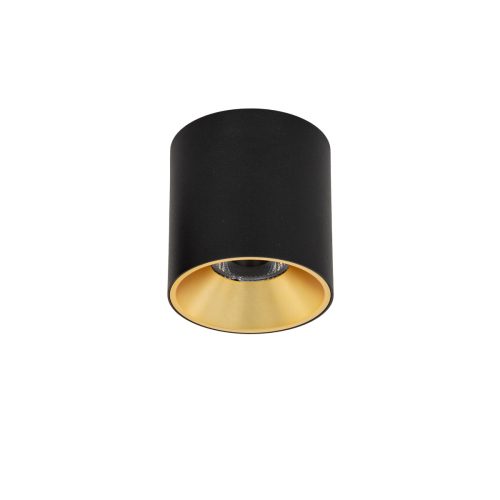 Italux Altisma black ceiling lamp