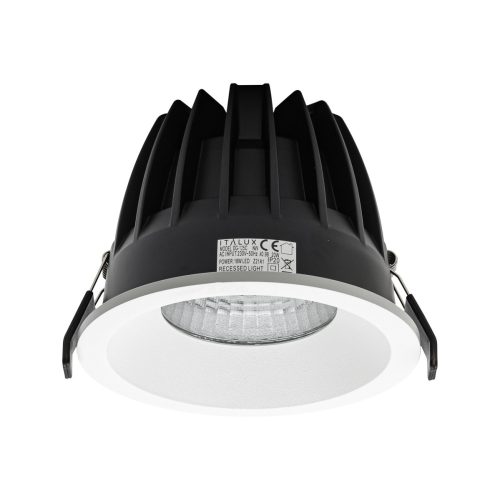 Italux Rezzo white recessed indoor light