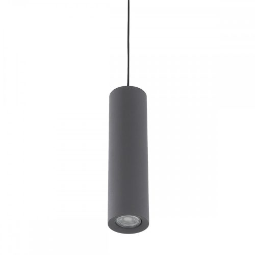 Italux Jet gray pendant