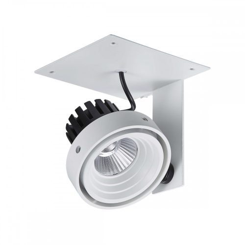 Italux Patrizio Single 4000K black recessed indoor light