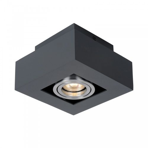 Italux Casemiro black ceiling lamp