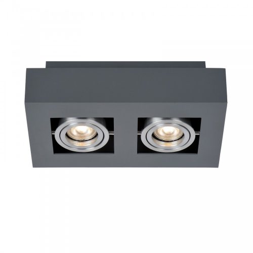 Italux Casemiro black ceiling lamp