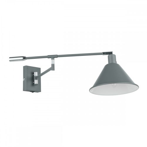 Italux Trinity gray wall lamp