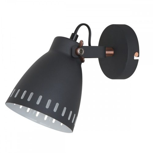 Italux Franklin black wall lamp