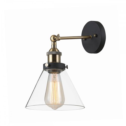 Italux Getan black wall lamp