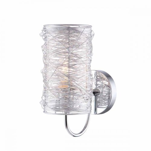 Italux Linton silver wall lamp