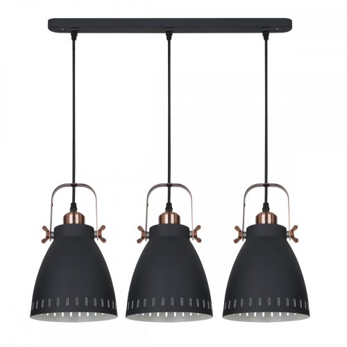 Italux Franklin black pendant