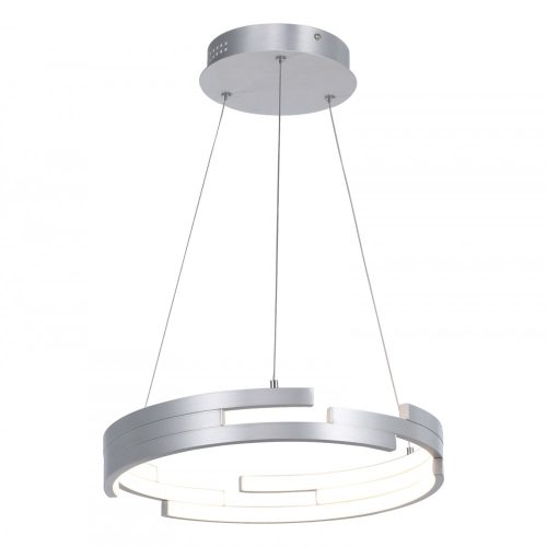 Italux Velar silver chandelier