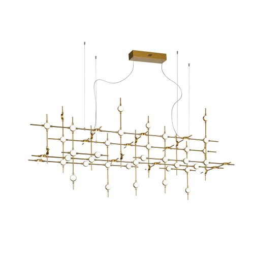 Italux Provenza gold chandelier