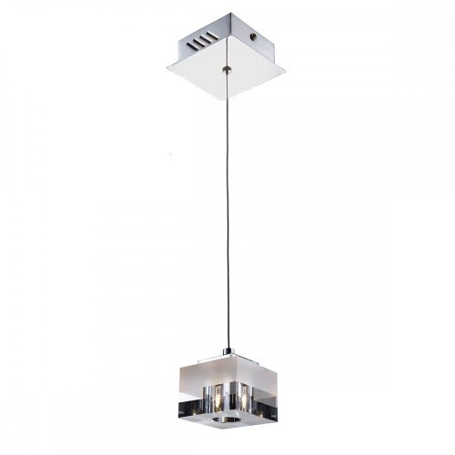 Italux Cubric chrome pendant