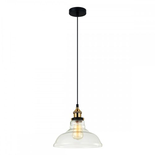 Italux Hubert black pendant