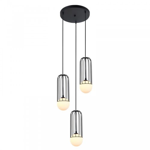 Italux SIMON black pendant