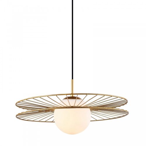 Italux Sandy gold pendant