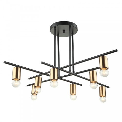 Italux Normani black chandelier