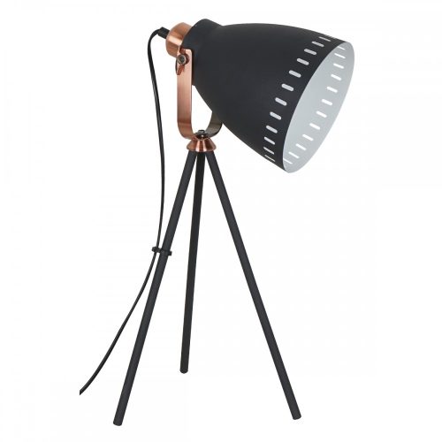 Italux Franklin black table lamp