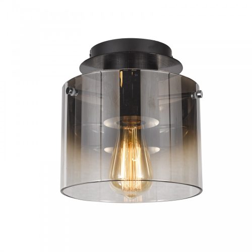 Italux Javier black ceiling lamp