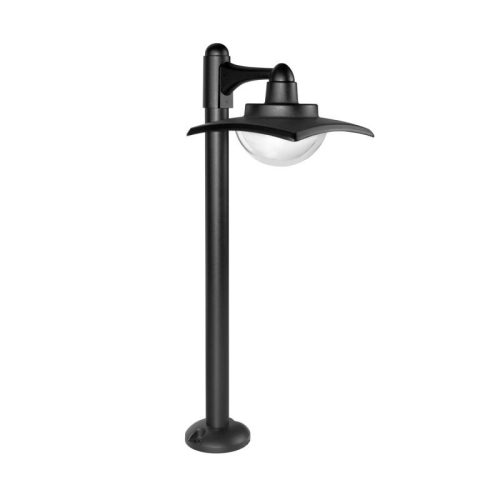 Italux Isola 3K black outdoor floor lamp