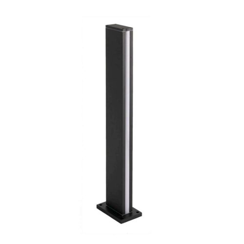 Italux Grado 3K black outdoor floor lamp