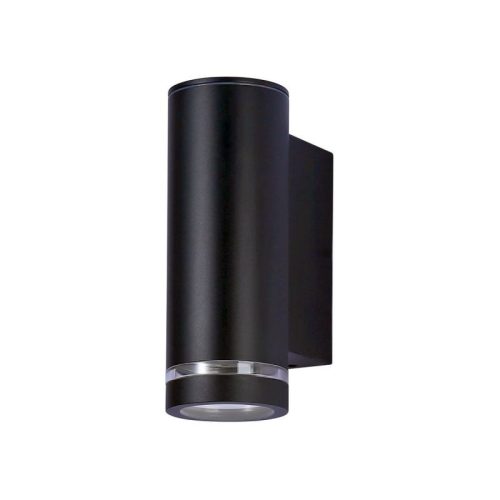 Italux Fondo 3K black outdoor wall lamp