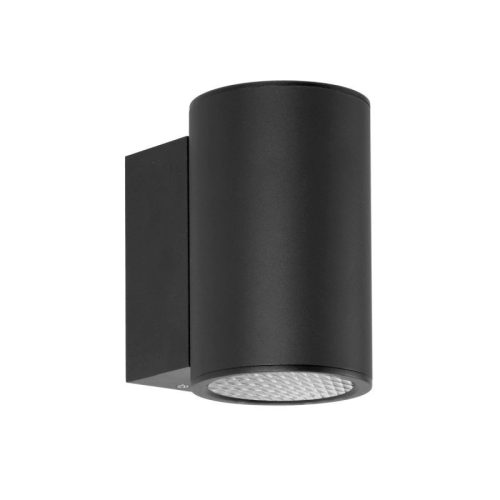 Italux Lenta 3K black outdoor wall lamp