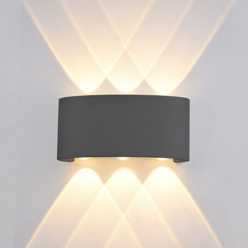 Italux Ortelo black wall lamp