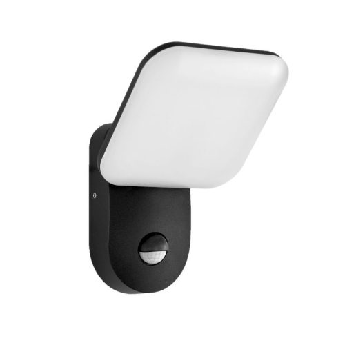 Italux Nammi 3K D-sensor black outdoor wall lamp