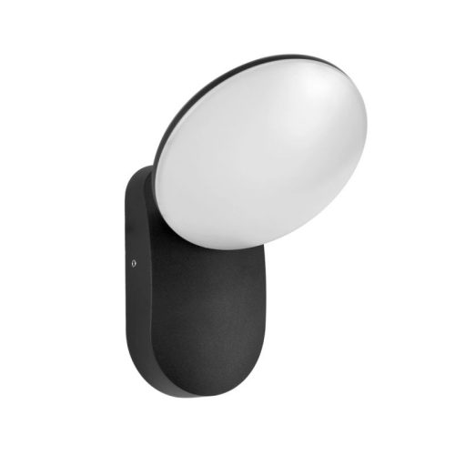 Italux Monti 3K black outdoor wall lamp