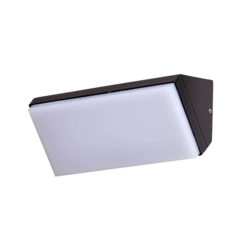 Italux Nave 3K black outdoor wall lamp