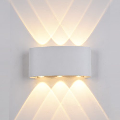 Italux Gilberto white wall lamp