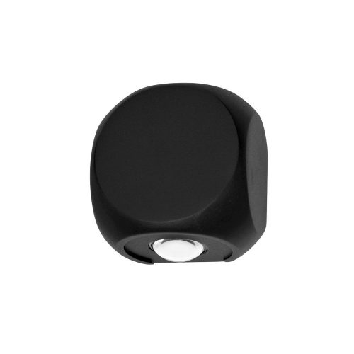 Italux Porso black outdoor wall lamp