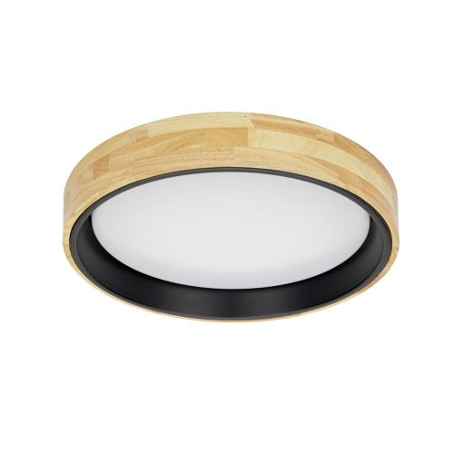 Italux Campelo black ceiling lamp