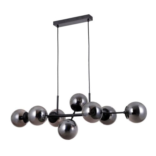 Italux Molite black chandelier