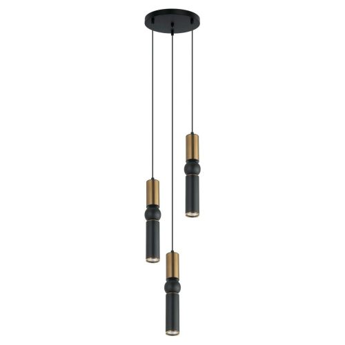 Italux Isidora black pendant