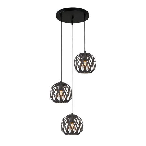 Italux Hilo black pendant