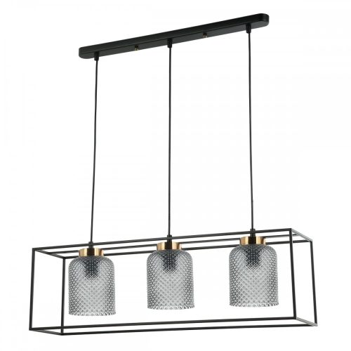 Italux Sinella black pendant