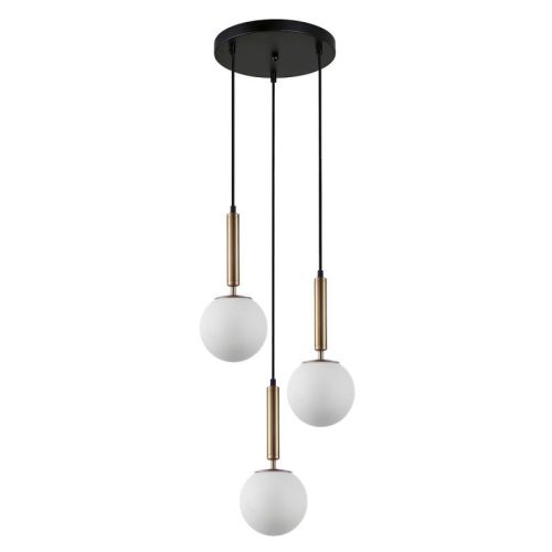 Italux Ravena copper ceiling lamp