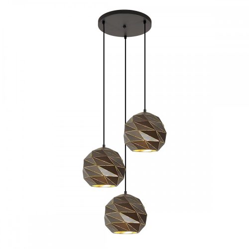 Italux Palermo gray pendant