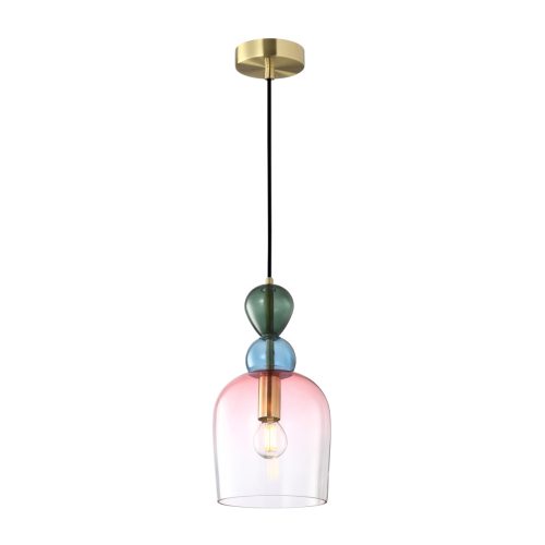 Italux Manso colorful pendant