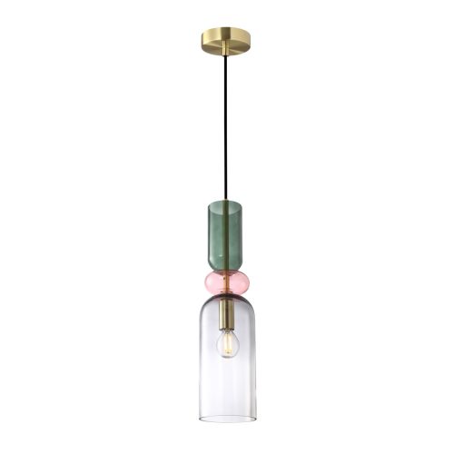 Italux Manso colorful pendant