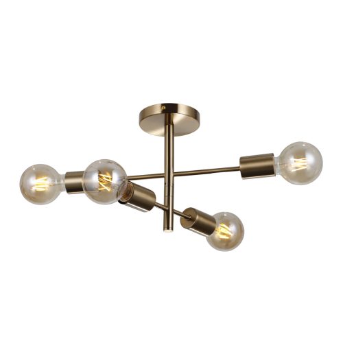 Italux Piansi copper ceiling lamp