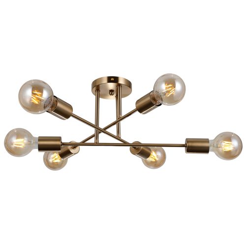 Italux Formio copper ceiling lamp